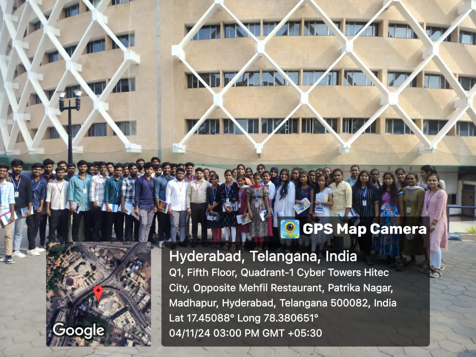 CYBER TOWER Industrial Visit – BRIL